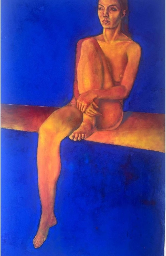 Denisa, acrilic pe pânză